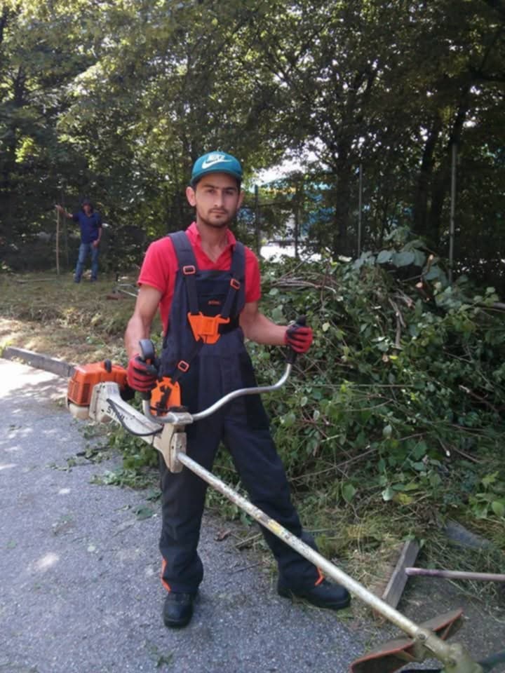Îngrijirea parcurilor — întreținere alei